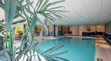 Binnenzwembad van Fletcher Hotel-Restaurant Wolfheze